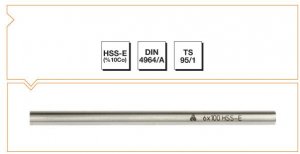 HSS-Co10 Din 4964/A Cylindirical (Round) Tool Bits