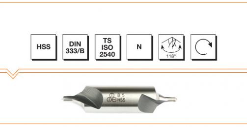 HSS Din 333/B Center Drills