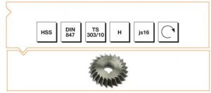 HSS Din 847 Double Angle Milling Cutters