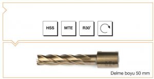 HSS MTE Norm Core Drill - Long